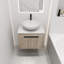 Meuble-lavabo mural de conception moderne avec lavabo en céramique et porte à fermeture en douceur-1445571183