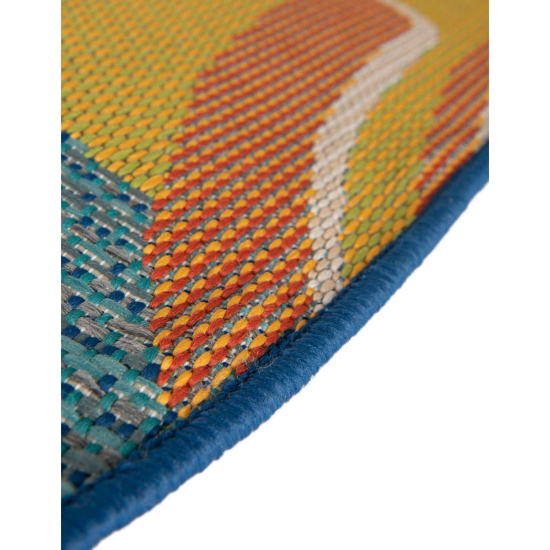 Indoor / Outdoor Rug, Round 7'10"