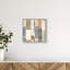 Beige Blocks I Canvas Abstract Print by Oliver Gal, Black Frame, 12 x 12-611763976-611763997