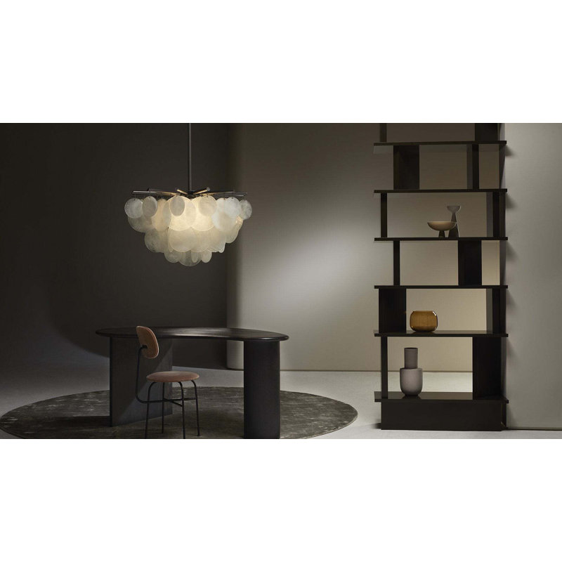 Nimbus 4 - Light Chandelier, Satin Brass