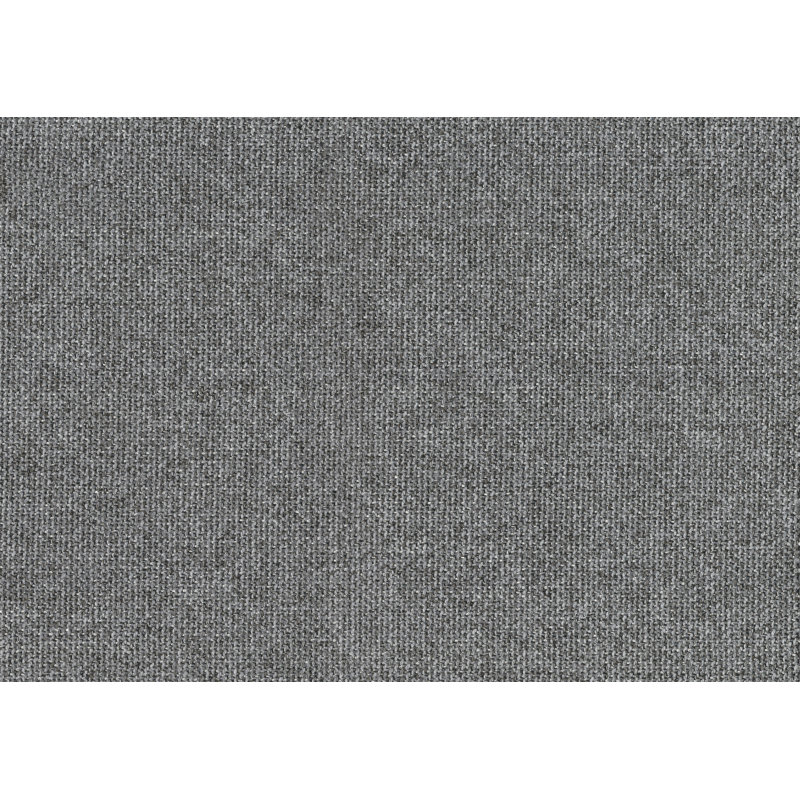 Ensemble de 2 fauteuils transitionnels gris et brun, tissu et revêtement de siège en bois