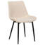 Syne 41cm H Polyester Blend Upholstered Metal Spindle Side Chair-204202468