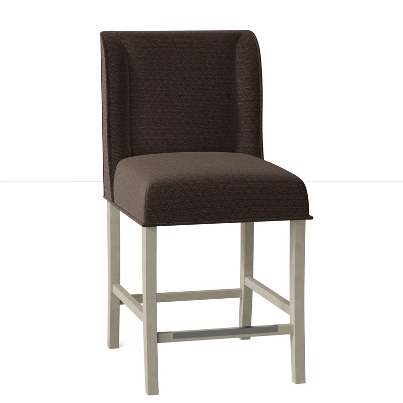 Tabouret de bar et de comptoir Dora, Amande chamois, Tabouret de bar (siège d’une hauteur de 30,5 po), 7608 Cream