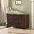 Solid Wood Spray-Painted Drawer Dresser Bar,Buffet Tableware Cabinet Lockers Buffet Server Console Table Lockers