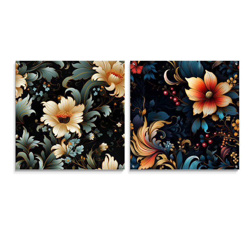 Classic Elegance Classic Paisley, H 36 po x l 73 po