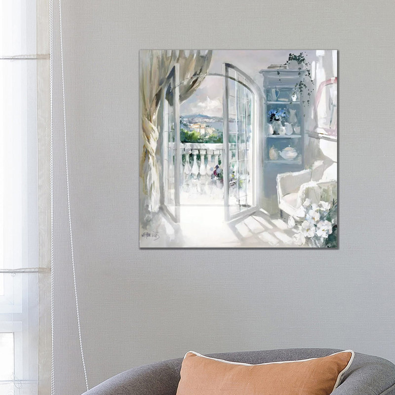 Sunny Room by Willem Haenraets - Wrapped Canvas Print, 66.04 cm H x 66.04 cm W x 3.175 cm D