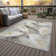 Machine Washable Indoor/Outdoor Arline ACN2172 Floral Rug