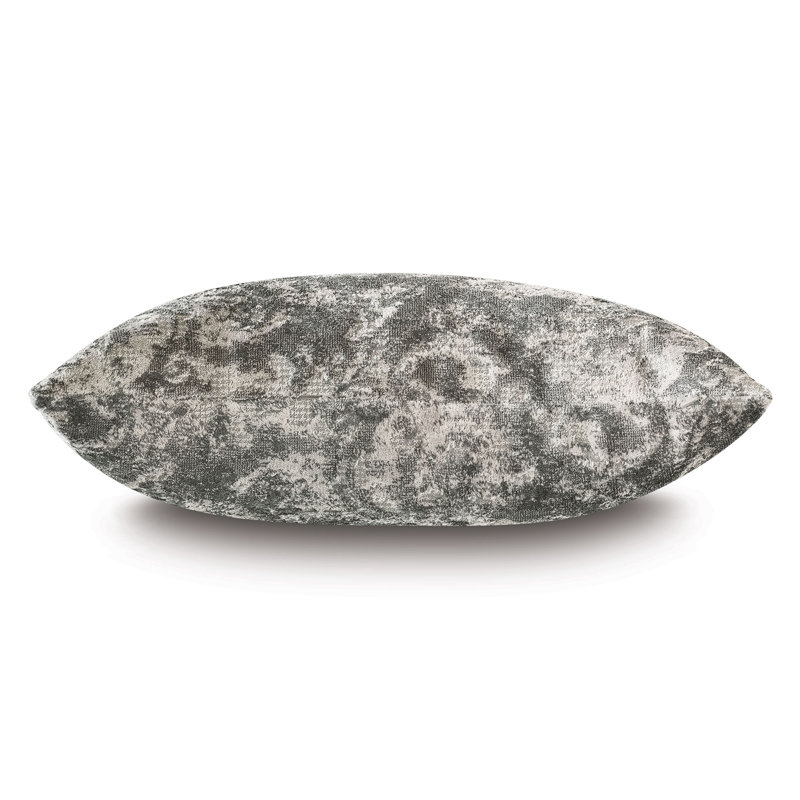 Abstract Reversible Throw Pillow, Byzantine Lagoon