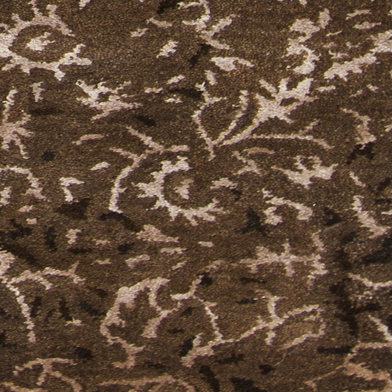 Rupec Brown Abstract Area Rug, 9' x 13'
