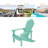 Venedy Plastic Adirondack Chair Weather Resistant Chair for Backyard Deck-330961399