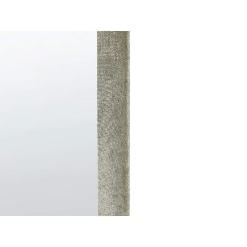 Cacilda Fabric Arch Wall Mirror