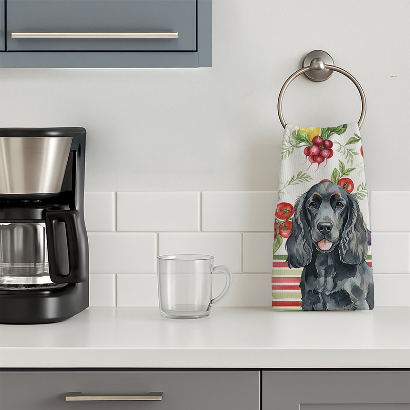 Serviette de cuisine Black Cocker Spaniel, Black Cocker Spaniel