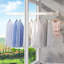 Séchoir à linge mural blanc - économiseur d'espace pliable et pliable