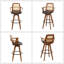 Swivel Upholstered Counter Stool-1400852707-1400852709