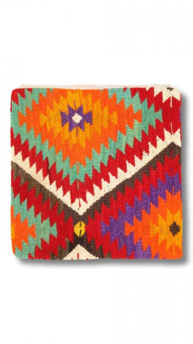 Wool Square Pillow Cover & Insert