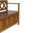 Solid Wood Entryway Storage Bench-1490579911