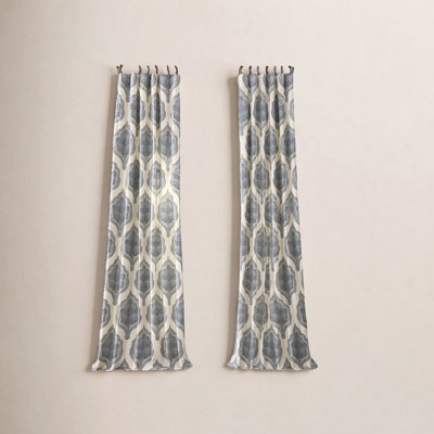 Lawhon Room Darkening 100% Cotton Curtain