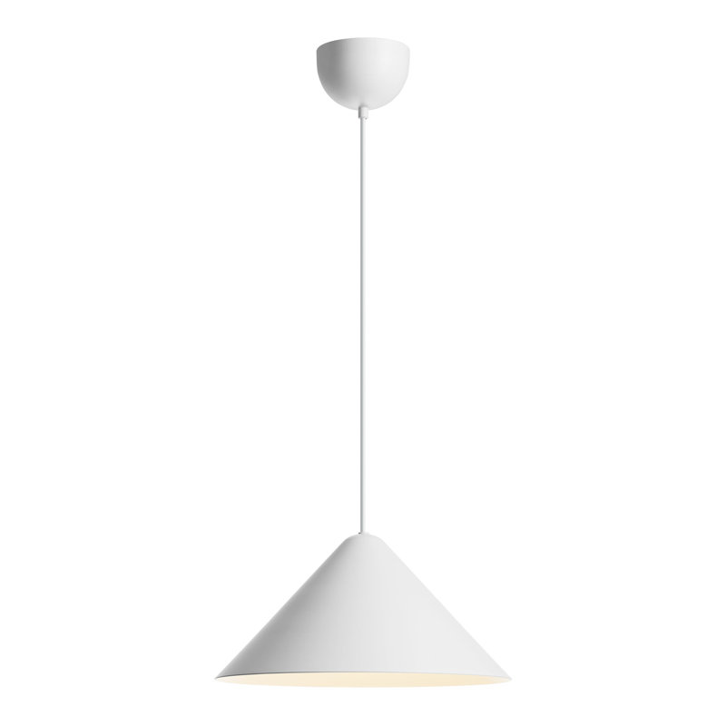 Milvi 1 - Light Cone Pendant, White