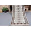 Tapis Oushak, tapis turc, tapis de couloir 3,3 pi x 3,5 pi, tapis de luxe orange, tapis rétro