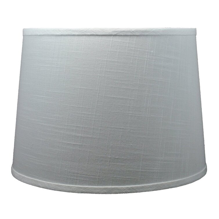 Red Barrel Studio® 10'' H x 14'' W Linen Drum Lamp Shade & Reviews