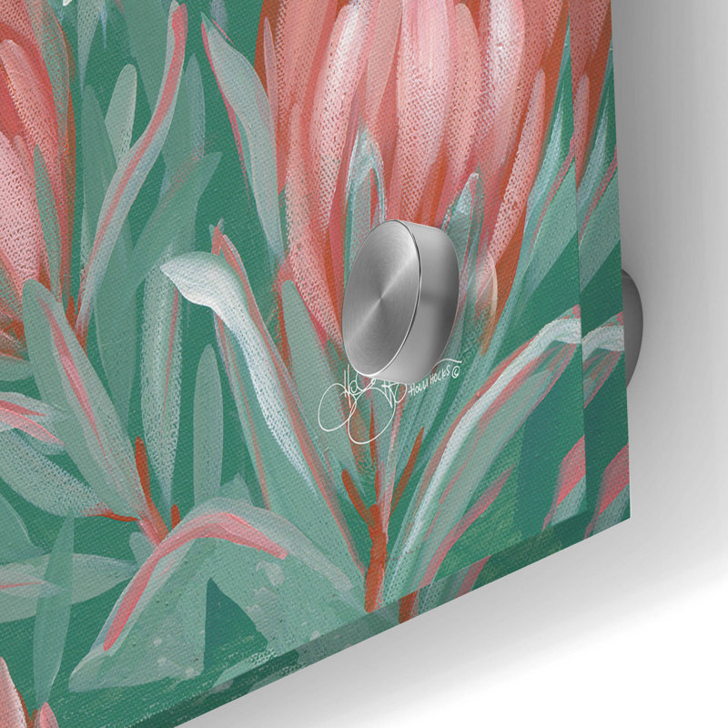 «Leopard in the Flowers» par JG Studios, H 36 po x l 24 po x P 0,2 po