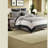 Elegant 7 Piece Bedding Set, Black Quilted With Modern Style