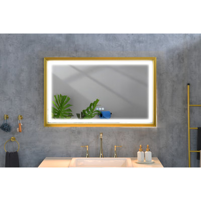 42 po Miroir à DEL X 24