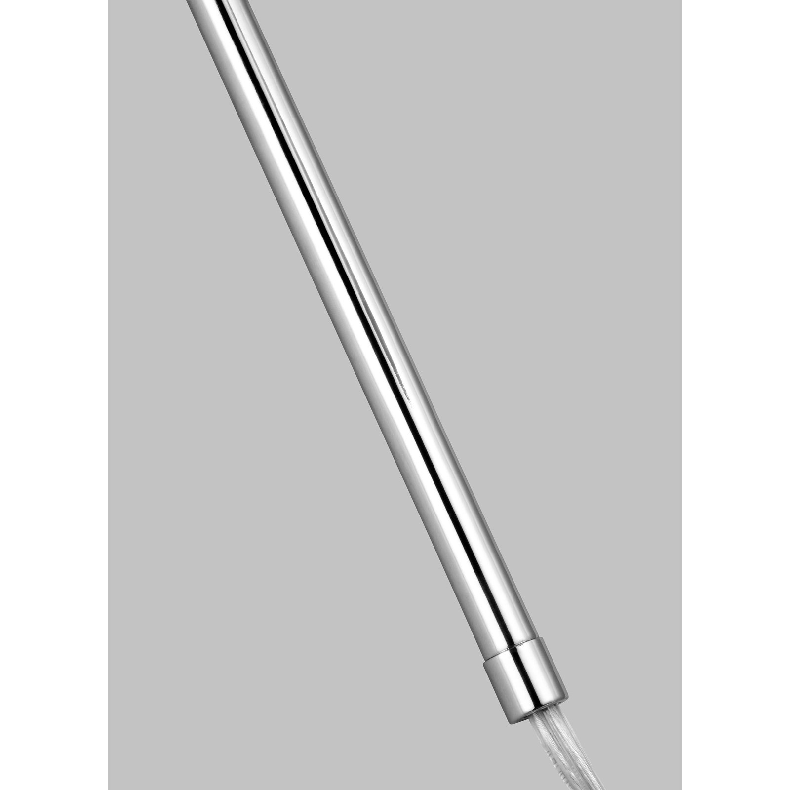 Single Light Dimmable Swing Arm Sconce, Silver, Black