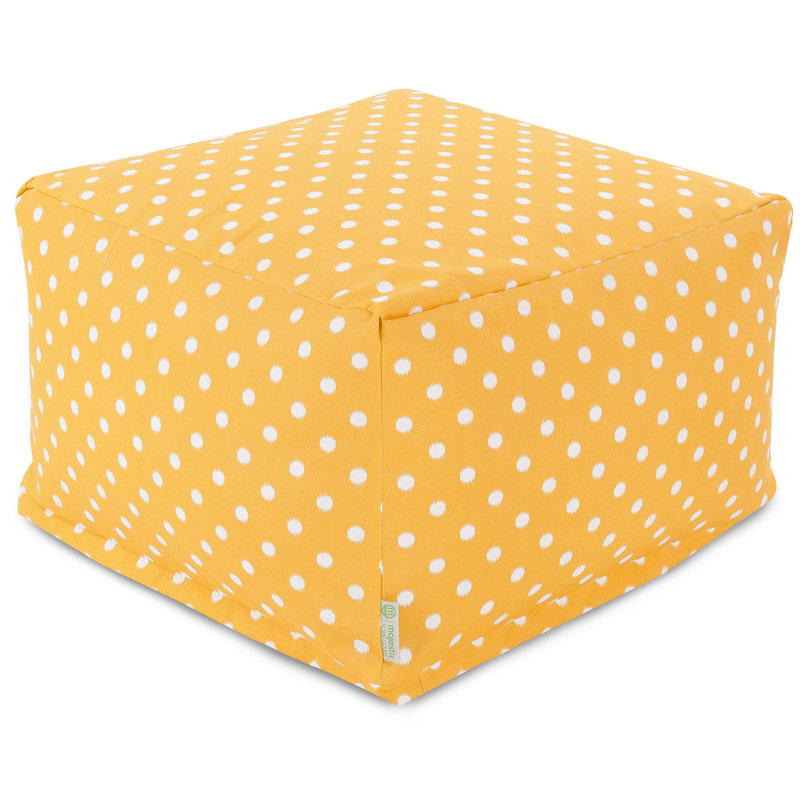 Aalin Outdoor Ottoman, Citrus