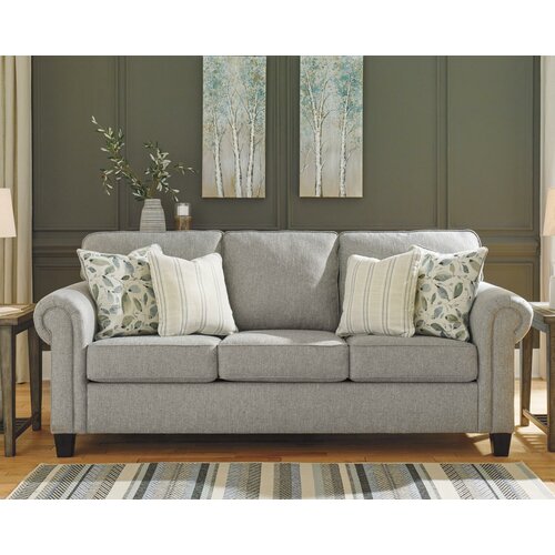 Winston Porter Cannes 90'' Upholstered Sofa & Reviews | Wayfair