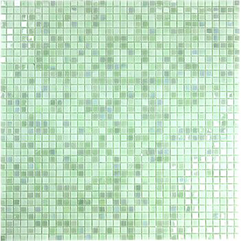 Galaxy 0.3125 in. x 0.3125 in. Iridescent Glass Pressed Edge Tiny Square Mosaic Wall Pool & Floor Tile