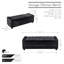 Banc de rangement rembourré en velours Muneeb-1805396119