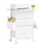 Filing Cabinet With 3 Fabric Drawers