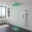 Ensemble de douche à DEL mural Sagua-249955822-249955821