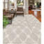 Damask Area Rug in Gray