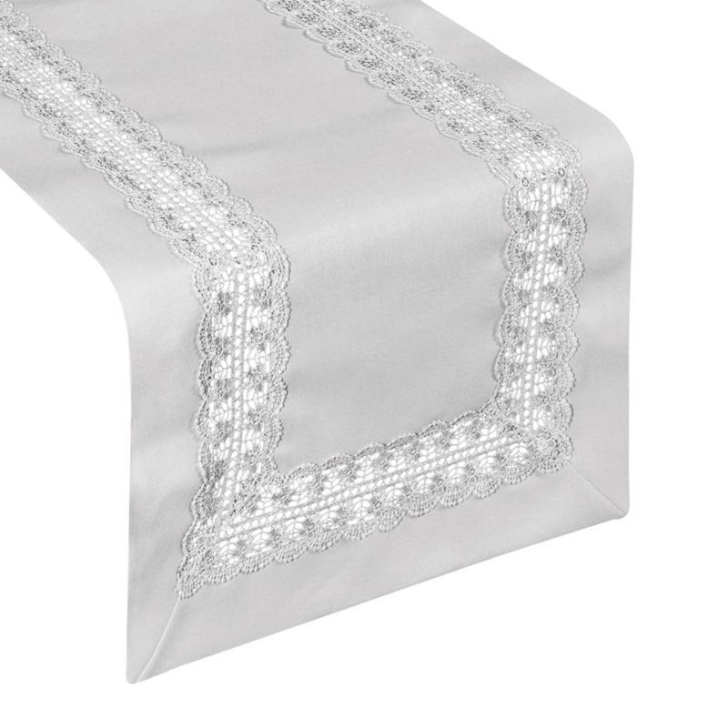 Granada Tablecloth 50X105 Cm Silver