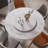 Modern Round Luxury Marble Dining Table Sets