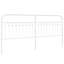 Vidaxl Metal Replace Headboard Black 180 Cm-101181645-101181646