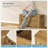 Storage Chest with 2 Safety Hinges, Lift Top Storage Bench, Storage Trunk, for Bedroom-527823796-474068518