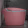 Luxury Smart Toilet With Bidet Seat Built In, Modern Design,  Auto Flush, Adjusted Heated Seat, Instant Warm Air Dryer, Night Light, Side Button Easy Opertaions