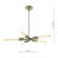 Chihoko 5 - Light Antique Brass Pendant