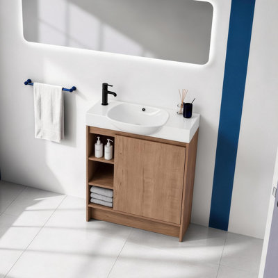 Meuble-lavabo autoportant 30 po Slimbay