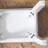 Vanity Stool Makeup Bench Dressing Stool With Cushion And Solid Legs,White