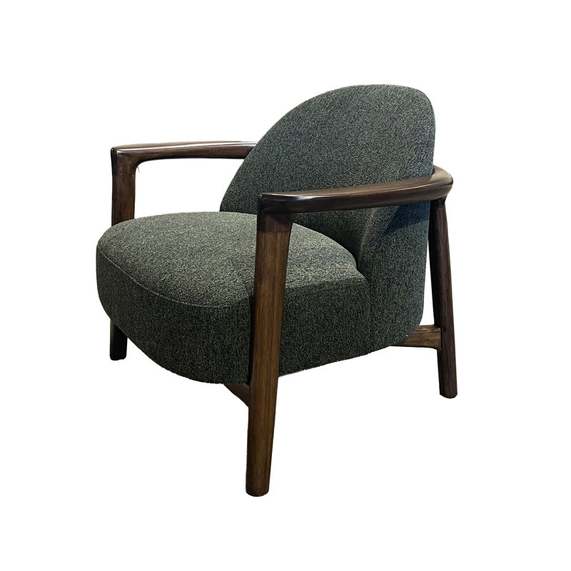 Fauteuil Oakley, pin, Green