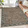 Washable Floral Indoor Rug