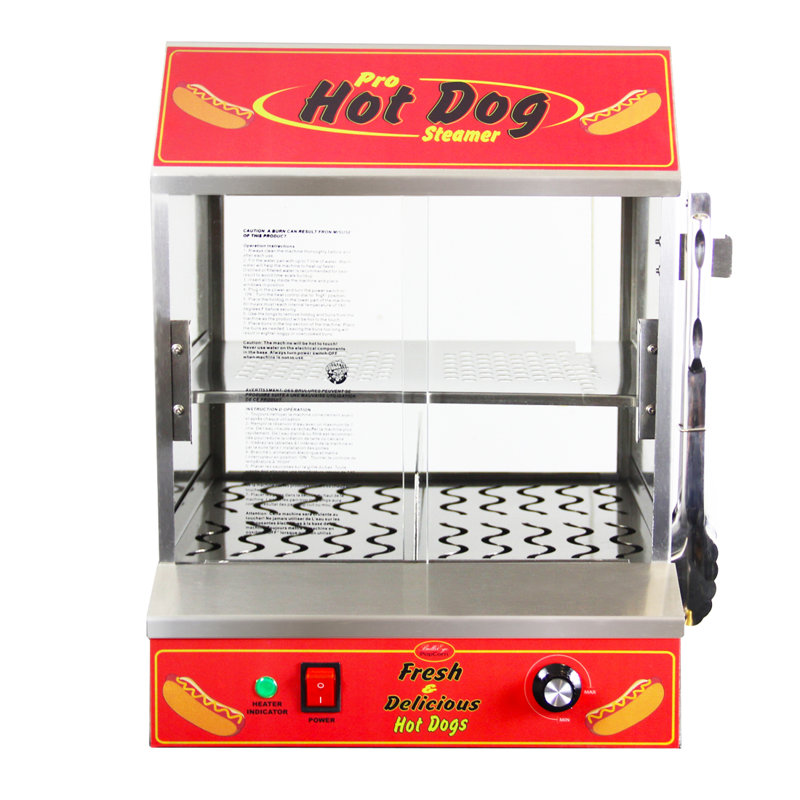 Cuiseur à vapeur gameroomdepot hot dog professional