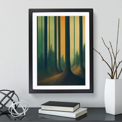 XV1022-4625X The Stunning Forest - Single Picture Frame Print