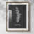 Walnut Framed Paper