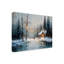 Art mural sur toile tendue - Imagine It Images «Ice Skating 2» pour décoration de salon, de chambre à coucher ou de bureau - 24 x 32