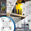 Support mural universel Mount-it avec la plupart des tablettes de 9,7 po à 13,1 po, blanc